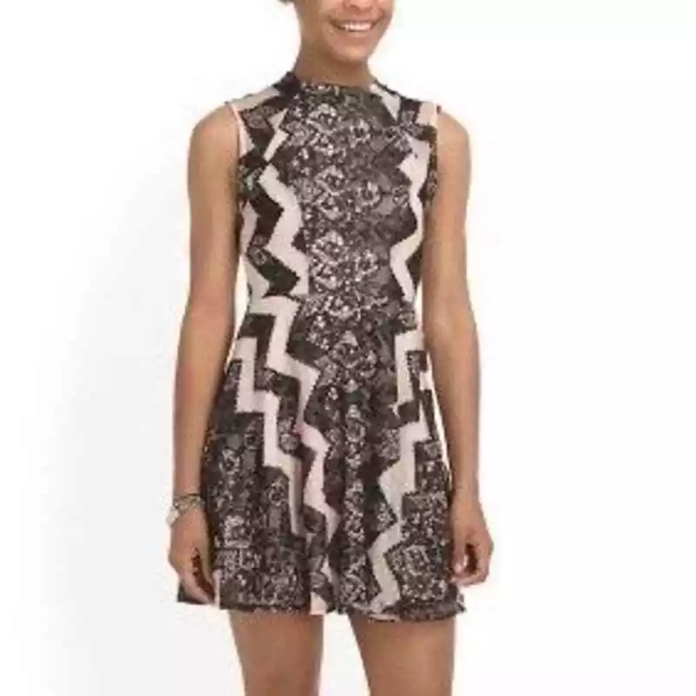 Fire Los Angeles Lace Dress